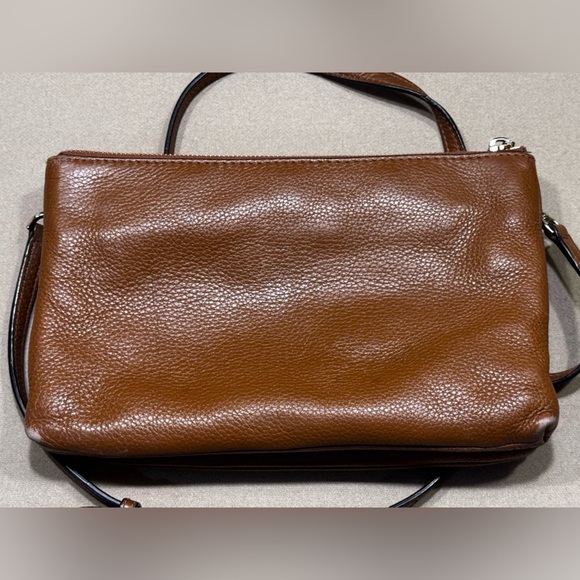 Michael Kors Brown Crossbody Bag with Smooth Finish - Picture 3 of 10